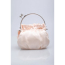 Satin Evening Handbags/ Clutches/ Purses with Flower