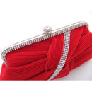 Satin Evening Handbags/ Clutches/ Purses with Rhinestone