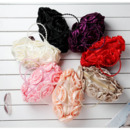 Silk Evening Handbags/ Clutches/ Purses with Flower