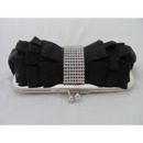 Silk Evening Handbags/ Clutches/ Purses with Rhinestone