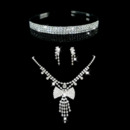 Crystal Earring Necklace Tiara Set Wedding Bridal Jewelry Collection