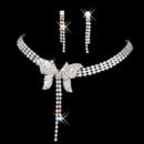 Crystal Earring Necklace Set Wedding Bridal Jewelry Collection