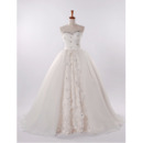 Affordable Full Length A-Line Wedding Dresses/ Elegant Sweetheart Church Bridal Gowns