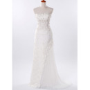 Discount Chiffon A-Line Wedding Dresses/ Elegant Floor Length Church Bridal Gowns