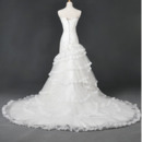 White Organza Wedding Dresses