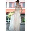 White Chiffon Wedding Dresses