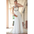 White Chiffon Wedding Dresses