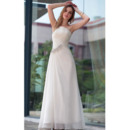 Long Chiffon Wedding Dresses