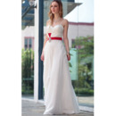 White Chiffon Wedding Dresses