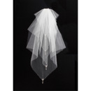 4 Layers Flyaway with Pears Ivory Wedding Veils
