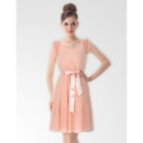 Short Chiffon Bridesmaid Dresses