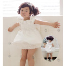 Inexpensive Ball Gown Short Satin Flower Girl Dresses