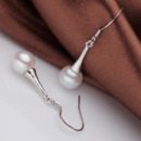 Freshwater Round White 8 - 8.5mm Bridal Pearl Earring Set