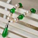 Gorgeous White 7 - 8mm Freshwater Off-Round Bridal Pearl Necklaces