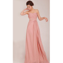 Discount A-Line Sweetheart Long Chiffon Bridesmaid Dresses