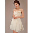 Inexpensive Short Empire Sweetheart Chiffon Bridesmaid Dresses