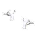 Unique Capital Letter Y Men's Shirt Cufflinks for Party/ Wedding