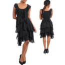 Discount Elegant Short Chiffon Tiered Homecoming/ Party Dresses