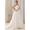 Long Chiffon Wedding Dresses