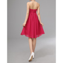 Short Chiffon Bridesmaid Dresses