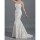 Mermaid Sweetheart Floor Length Lace Wedding Dresses