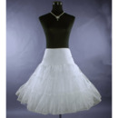 Cute A-Line White Organza Wedding Petticoats/ Skirts for Brides