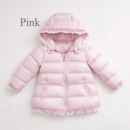 Cute Girls Kids Winter Hooded Long Down Coats/ Jackets/ Snowsuits