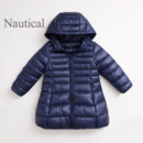 Inexpensive Girls Kids Winter Hooded Long Down Coat/ Jacket/ Snowsuit