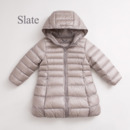 Inexpensive Girls Kids Winter Hooded Long Down Coat/ Jacket/ Snowsuit