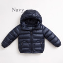 Fashion Boys Kids Winter Hooded Solid Down Coats/ Jackets/ Snowsuits