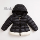 Discount Girls Kids Winter Long Solid Down Coats/ Jackets/ Snowsuits