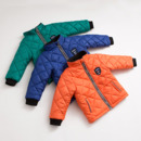Cute Boys Girls Baby Winter Hooded Solid Cotton Padded Coat/ Outerwear