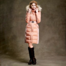 Women's Fashion Winter Slim Solid Hooded Long Down Coats Parkas