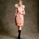 Women's Fashion Winter Slim Solid Hooded Long Down Coats Parkas