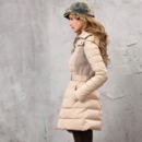 Women's Fashion Fall Winter Fit Solid Long Down Coats Parkas