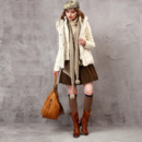 Women's Casual Winter Slim Solid Hooded Long Sleeves Down Coat Parka