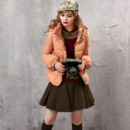 Women's Fashion Winter Slim Solid Hooded Long Sleeves Down Coat Parka