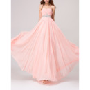 Sweetheart Floor Length Chiffon Bridesmaid Dresses