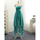 Affordable Sweetheart High-Low Chiffon Asymmetric Prom/ Evening Dress