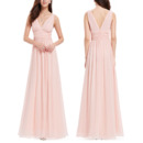 Long Chiffon Bridesmaid Dresses