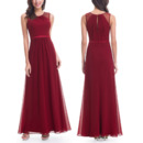 Long Chiffon Bridesmaid Dresses