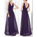 Long Chiffon Bridesmaid Dresses