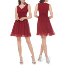 Short Chiffon Bridesmaid Dresses