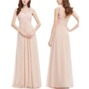 Long Chiffon Bridesmaid Dresses