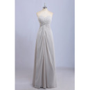 New Sweetheart Floor Length Chiffon Beading Bridesmaid Dresses