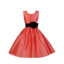 Elegant Ball Gown Sleeveless Short Taffeta Cocktail Dresses with Belts