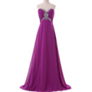 Empire Sweetheart Floor Length Chiffon Evening/ Prom Dresses