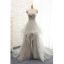 Discount Sweetheart Sweep Train Organza Evening/ Prom Dresses