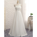 New One Shoulder Floor Length Chiffon Evening/ Prom/ Party Dress