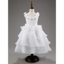 Discount Ball Gown Tea Length Flower Girl/ First Communion Dresses